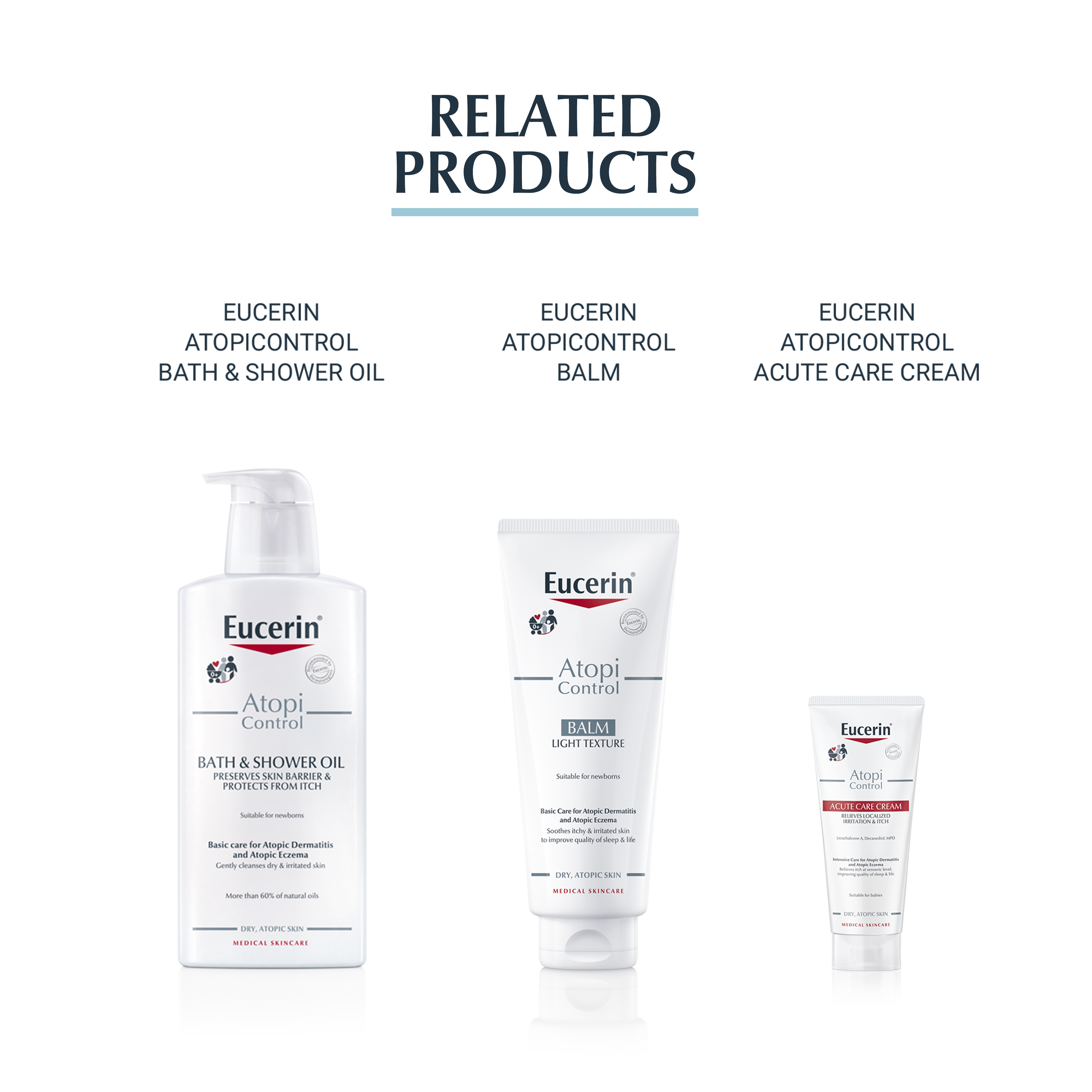 AtopiControl Face Cream for Atopic Dermatitis Eucerin